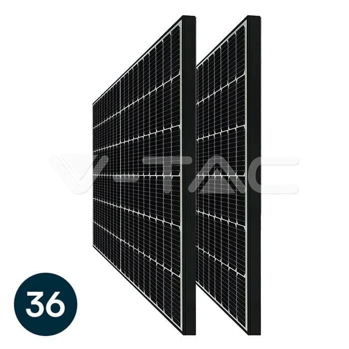410W Mono Solar Panel Black Frame · 1
