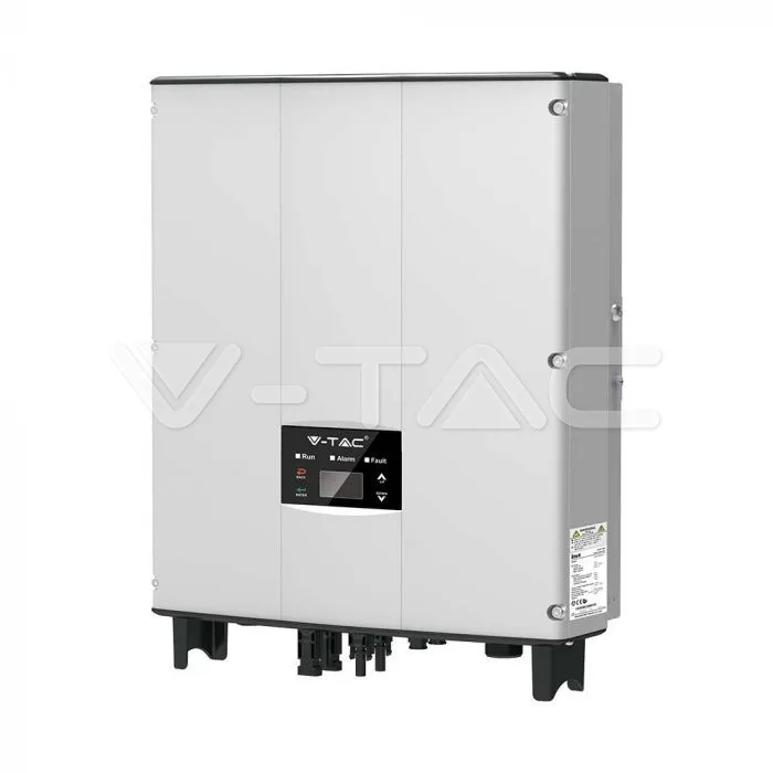 Inversor solar on-grid 5kW pantalla LCD monofásico, garantía de 5 años