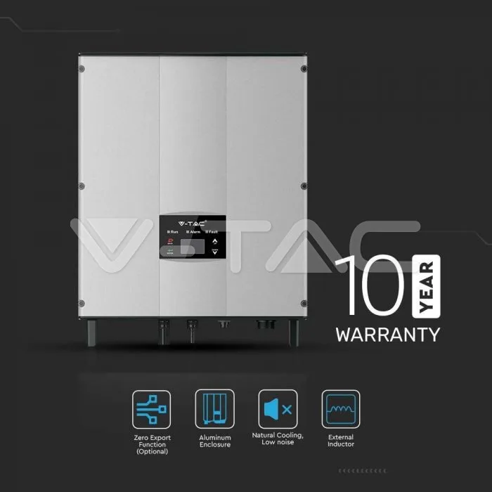 Inversor solar on-grid 3kW pantalla LCD monofásico · 5