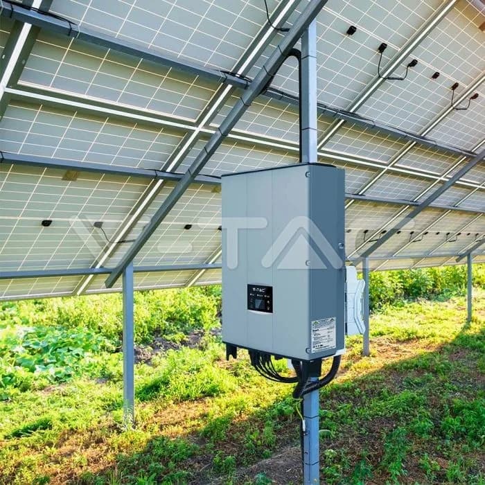 Inversor solar on-grid 3kW pantalla LCD monofásico · 8