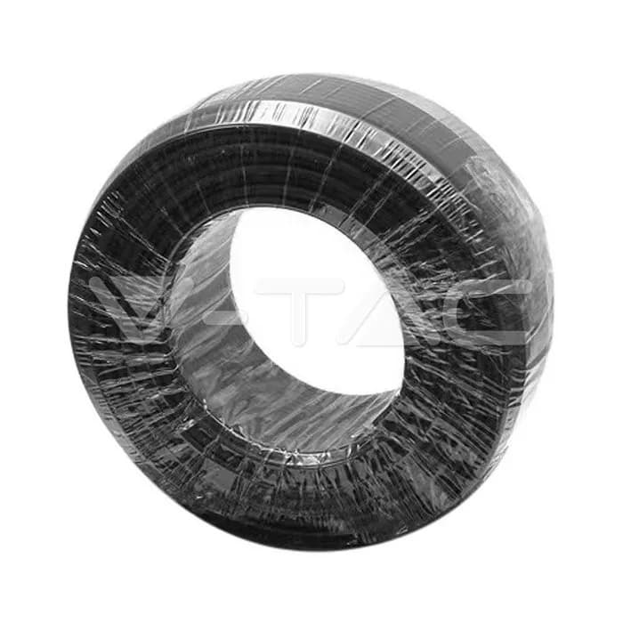 Cable PV 4SQ negro para panel solar, 100 metros