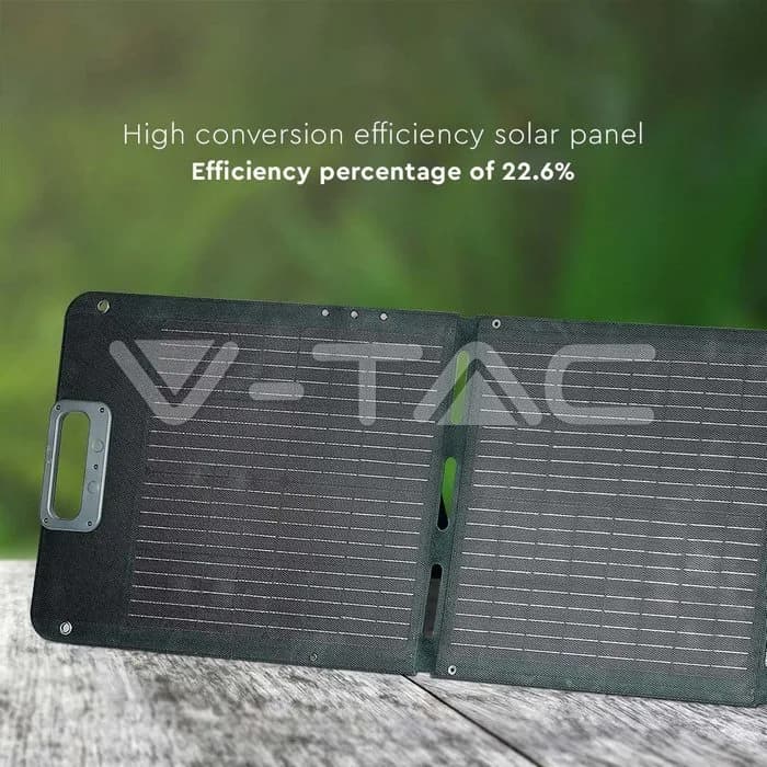 Pannello solare pieghevole 120W per stazioni di energia portatili · 9
