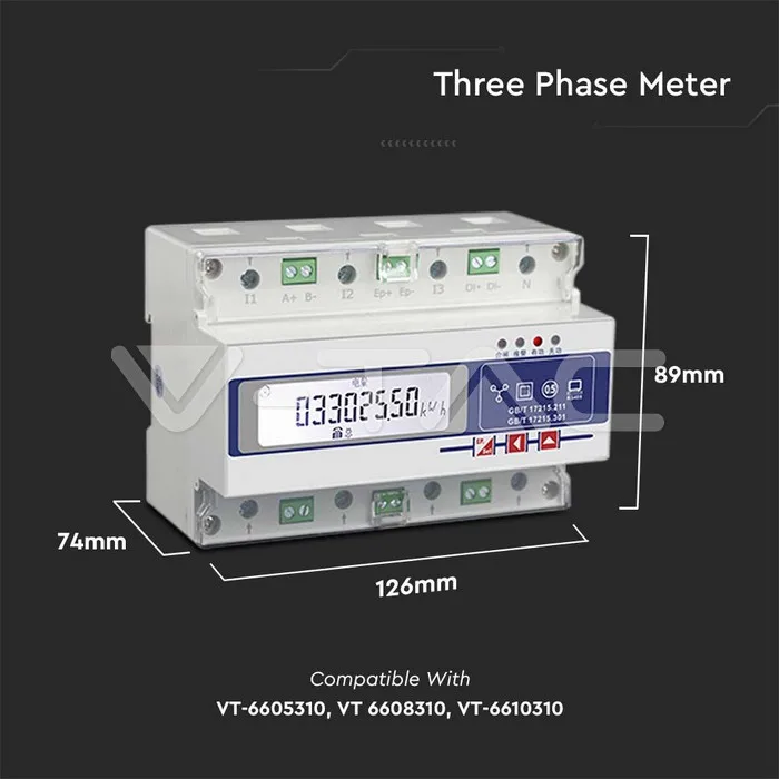 Smart Meter 3*230/400V 3x100А · 3