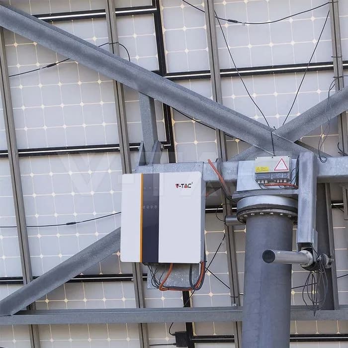 INVT Inversor solar híbrido On/Off Grid 5kW monofásico IP65 · 4
