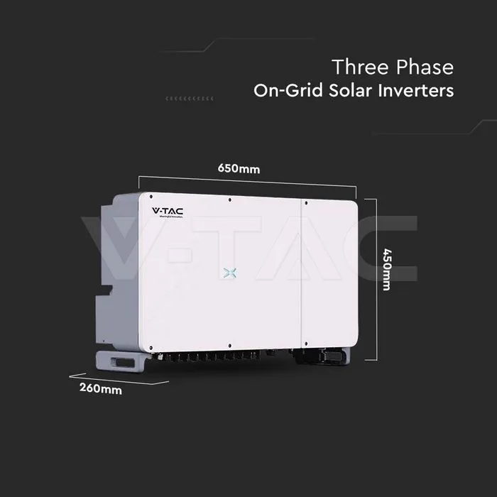 Inversor solar on-grid 100kW trifásico IP66 · 5