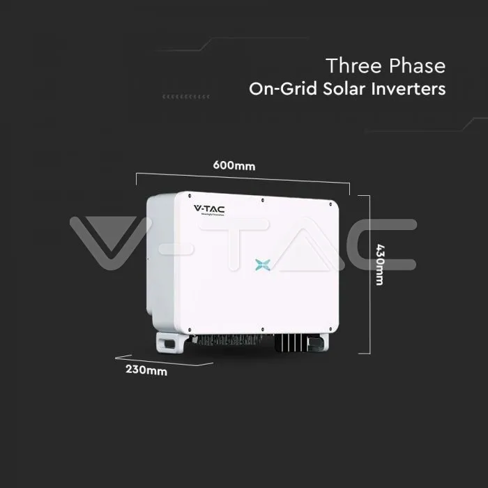 Inversor solar on-grid 50kW trifásico IP66 · 8