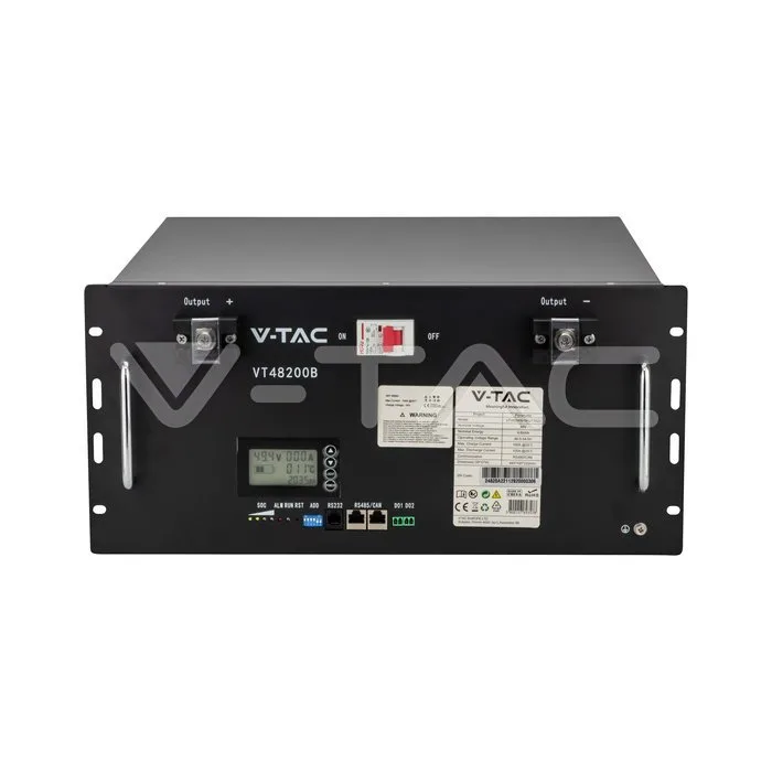 Batería en rack LiFePO4 9.60kWh 48V CEI-021