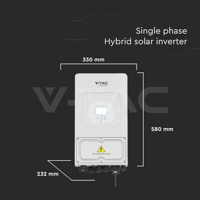 Inversor solar híbrido 5kW monofásico · 8