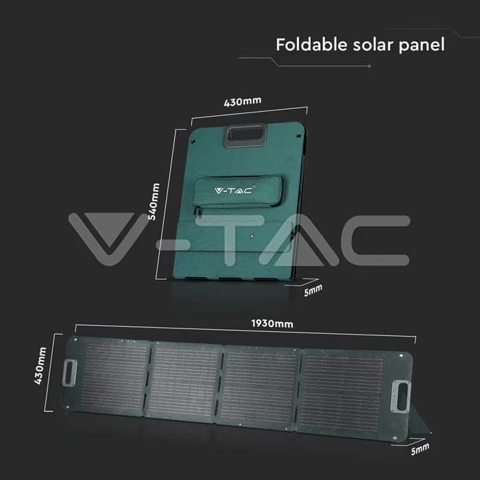2 paneles solares plegables de 120W para estaciones de energía portátil · 17