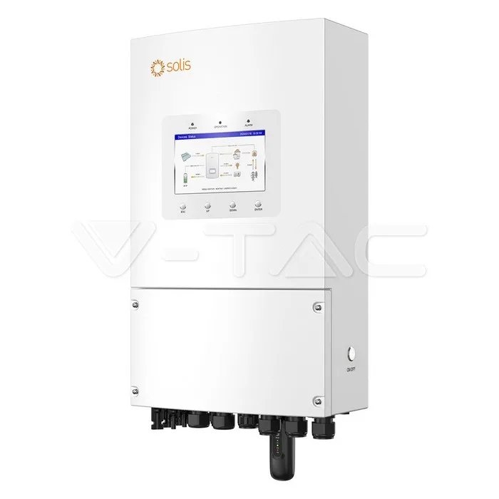 SOLIS Inversor solar híbrido 6kW monofásico, baja tensión