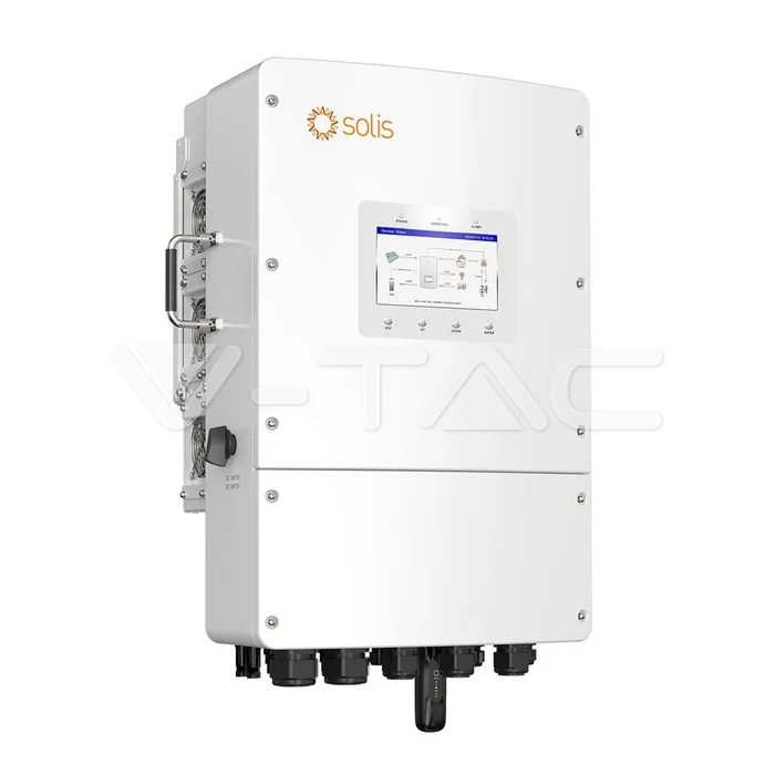 SOLIS Inversor solar híbrido 15kW trifásico, baja tensión · 3