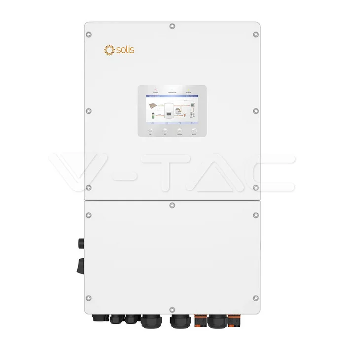 Inversor solar híbrido 50kW trifásico, alta tensión