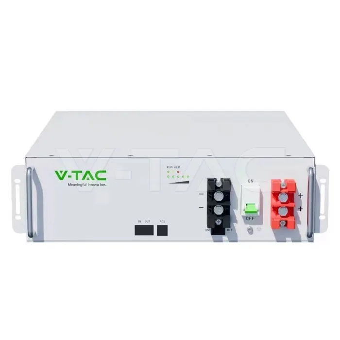 Batería en rack LiFePO4 5.12kWh 51.2V blanca