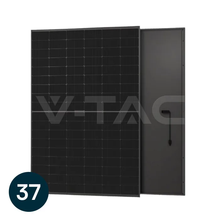 440W Mono Solar Panel Full Black