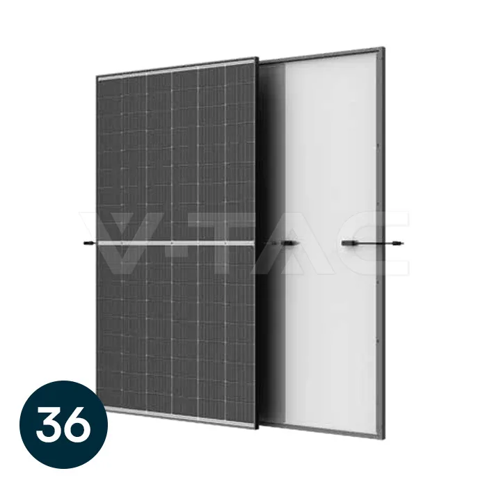 510W Mono Solar Panel Dual Glass Black Frame