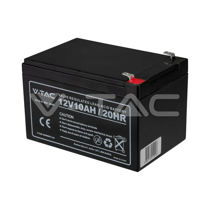 Batería de plomo-ácido 10Ah 12V T2