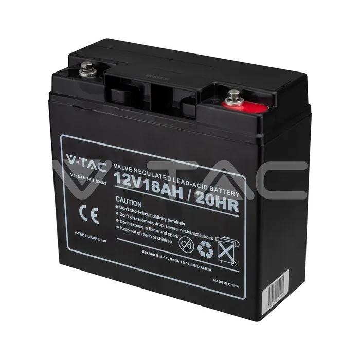 Batería de plomo-ácido 18Ah 12V M5