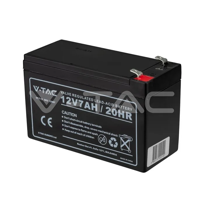 Batería de plomo-ácido 7Ah 12V T2