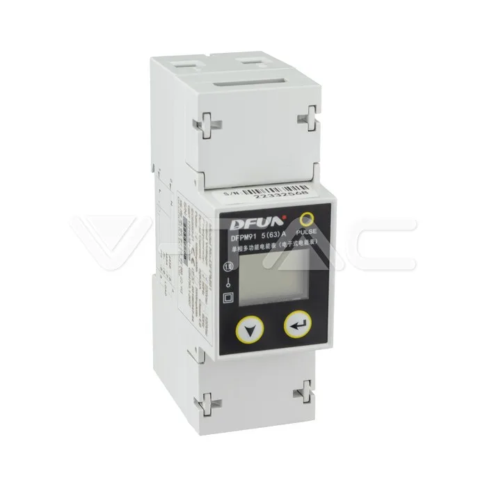 Contador inteligente 1P 230V 5 A directo RS485