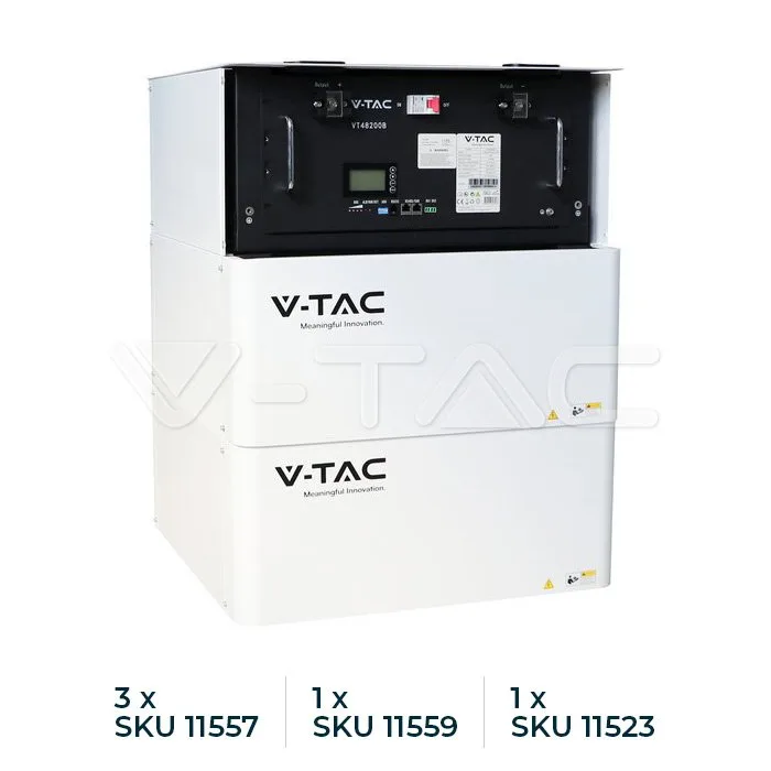 Rack para baterías 9.6kWh VT-48200B, máx. 3 niveles · 2