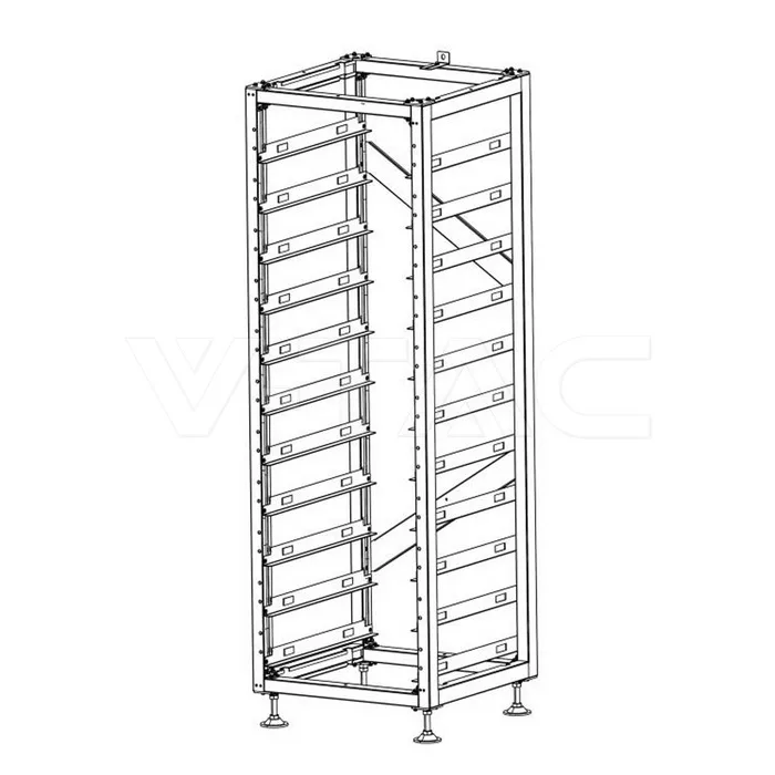 Rack de 11 niveles para BOS-A